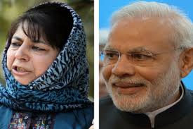 Mehbooba Asks Modi to Pacify Perturbed Kashmiris