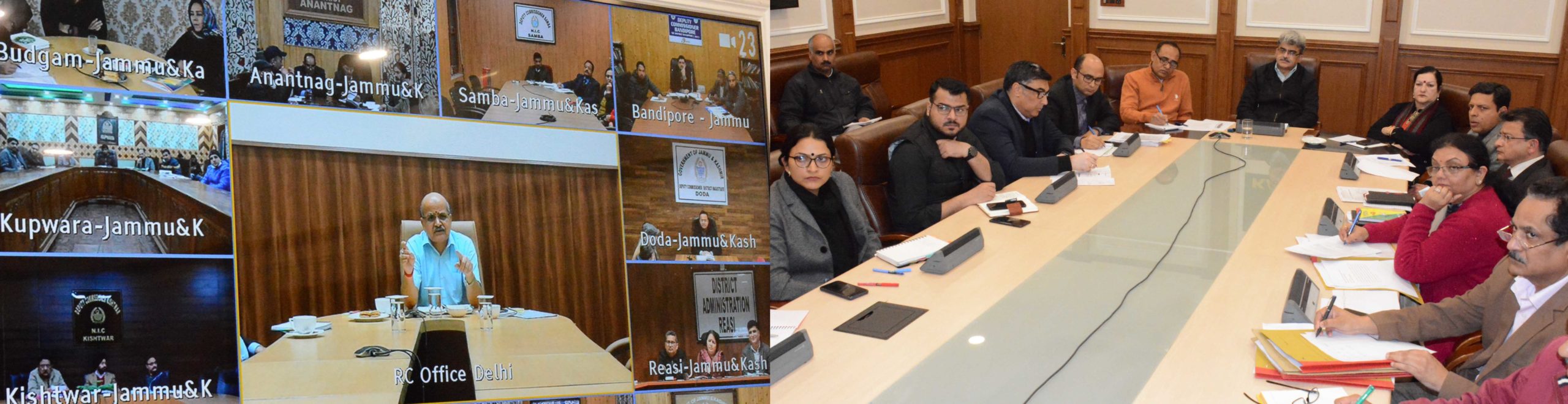 Chief Secretary reviews preparations to deal with evolving situation of Coronavirus in Jammu Kashmir