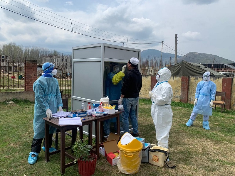 3 Brothers Among 14 Test Positive, J&K COVID-19 Tally 368