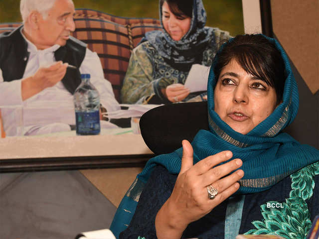 Mehbooba Mufti shifted to her Gupkar residence, kept under house detention