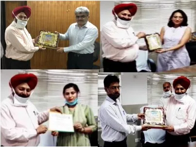 Director ISM appreciates efforts of AYUSH staff in fighting COVID-19.