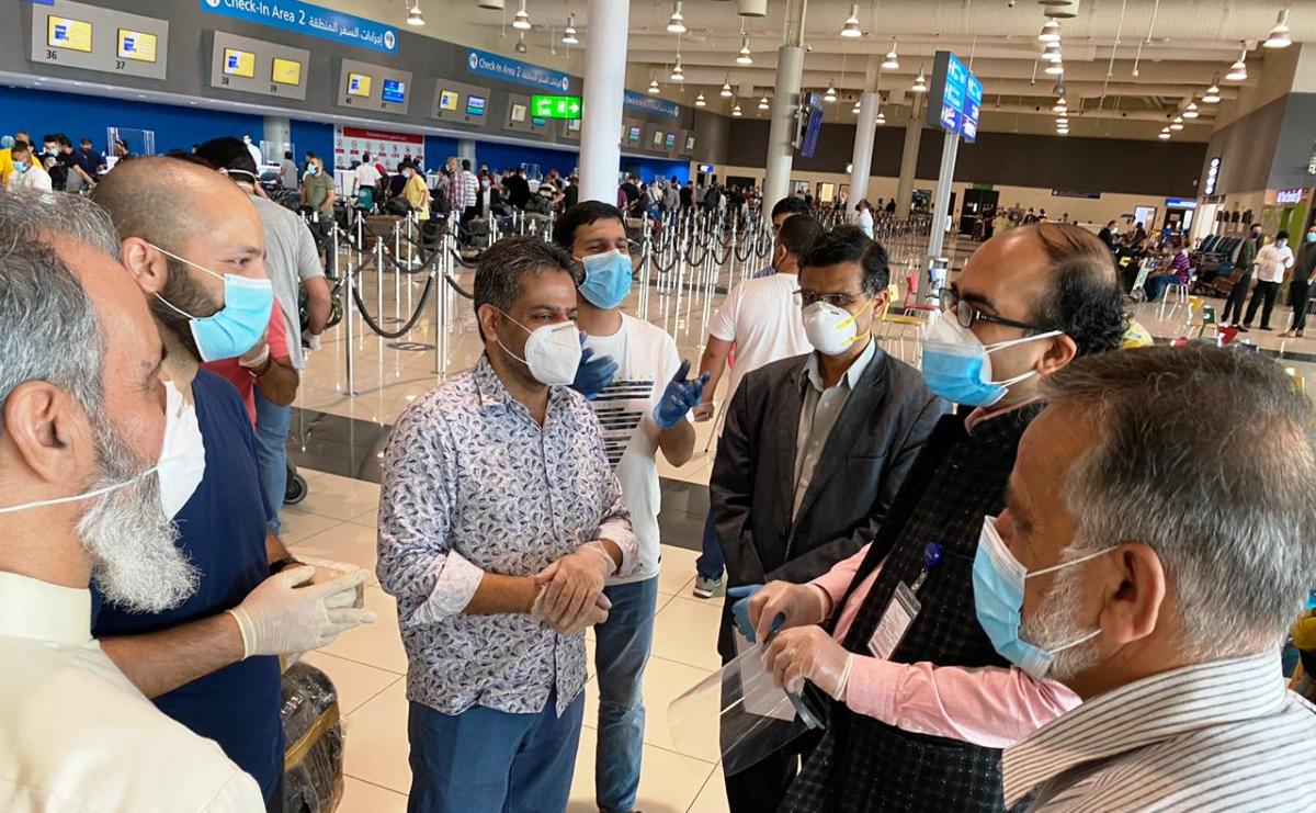 Kashmiris in Dubai await landing permission