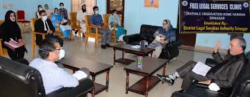 Justice Magrey inspects Observation, Children Homes at Shalimar, Harwan