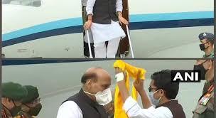 Defence Minister Rajnath Singh heads to Ladakh on Friday, to visit forward areas