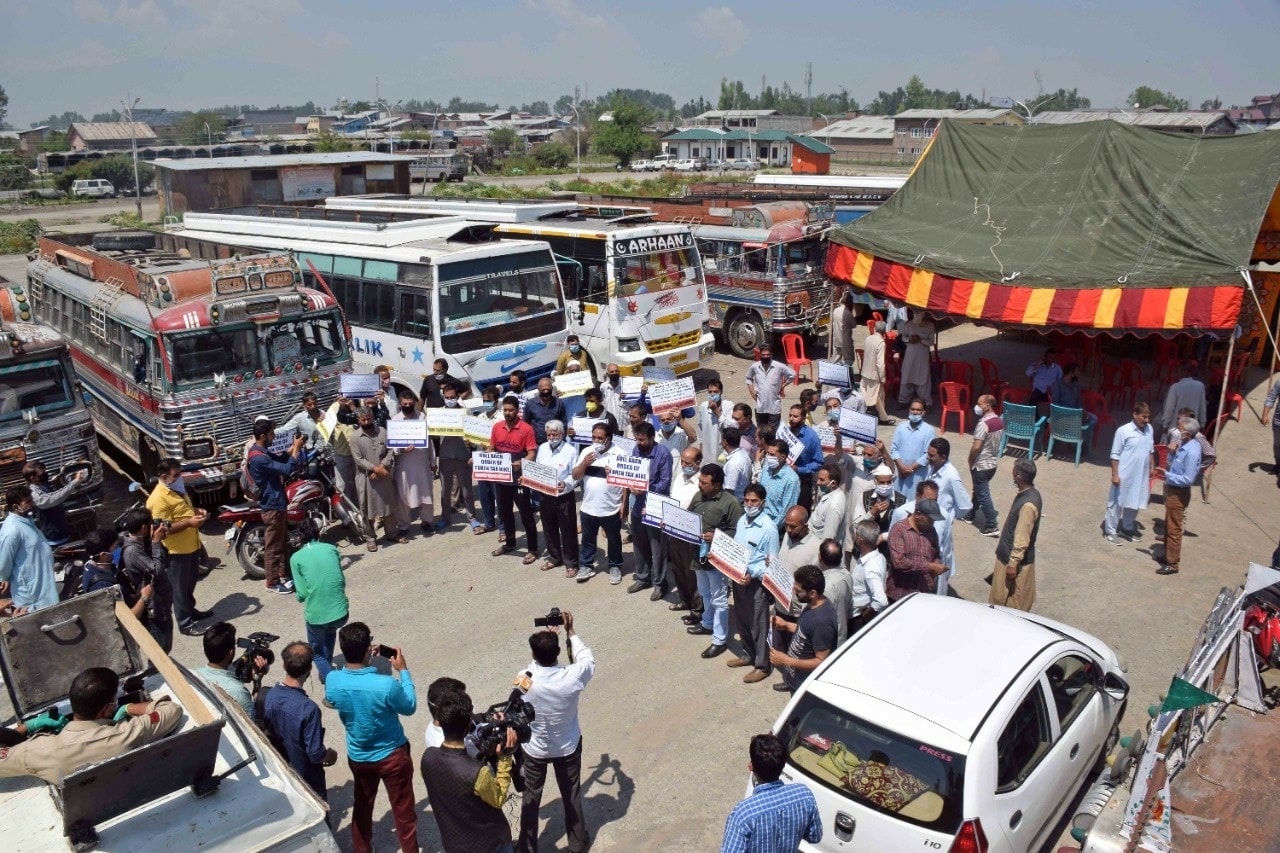 Burn our vehicles or allow us to resume work: Transporters to Govt