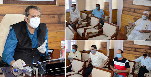 Deputations, individuals meet Advisor Baseer Khan, project their issues