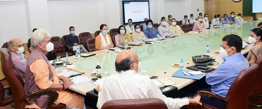Lt Governor reviews Mega Projects of Jammu Division