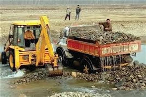 Illegal extraction of sand, gravel deteriorate rivers, nallahs, irrigation canals embankments; officials clueless