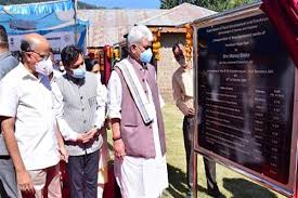 Lt Governor inaugurates various developmental projects, lays foundation stones of public importance works