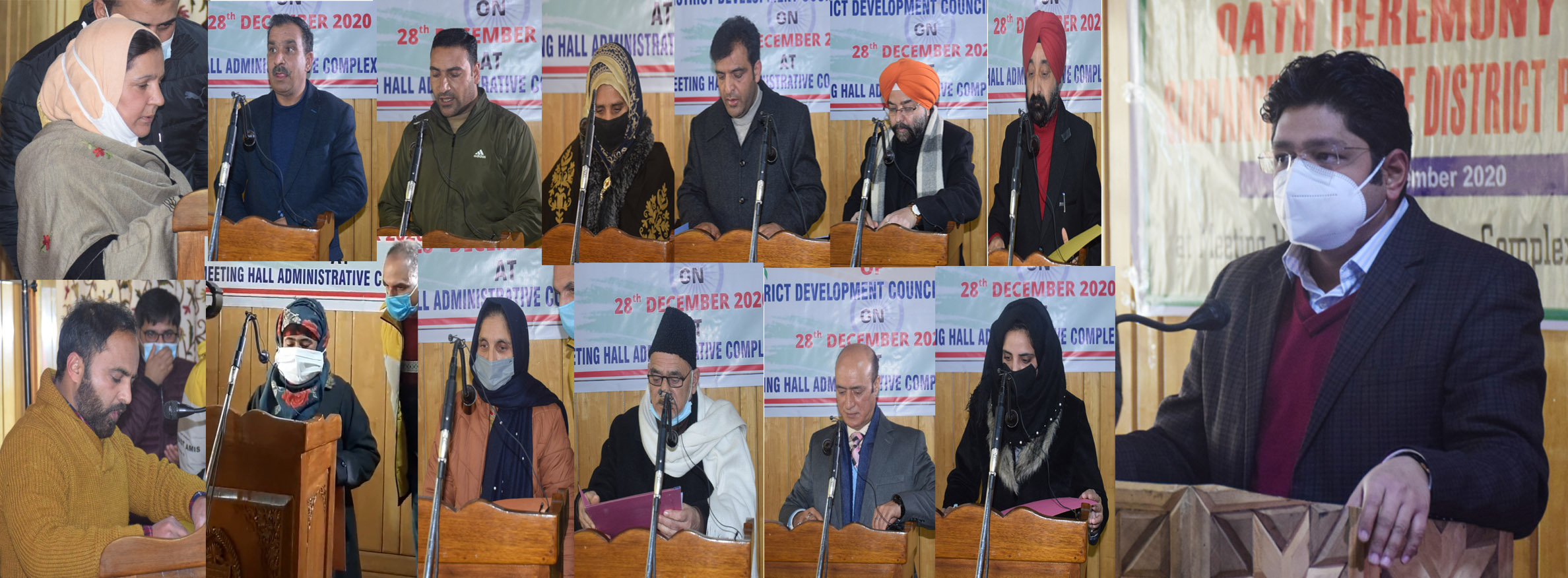 DDC Members Take Oath Across J&K