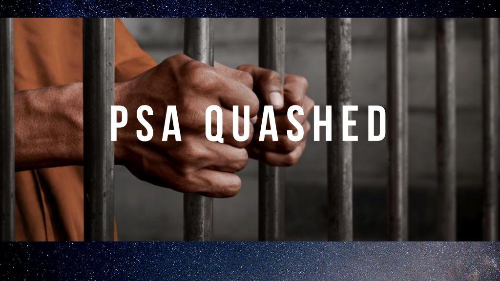 Court quashes the detention of Sopore youth under Public Safety Act
