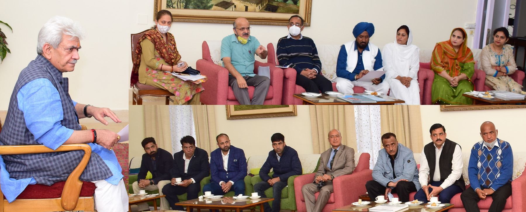 DDC delegates meet Lt Governor