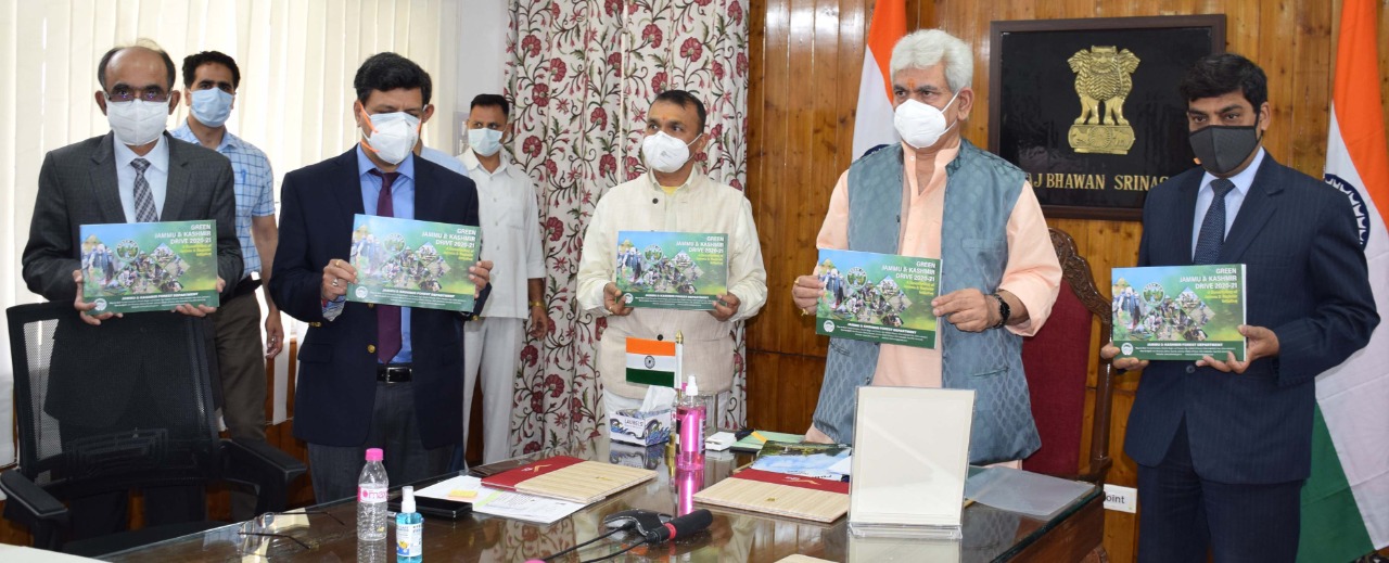 Lt Governor attends Commemoration of Foundation day of J&K Forest Department “130 Years of Dedicated Service” programme