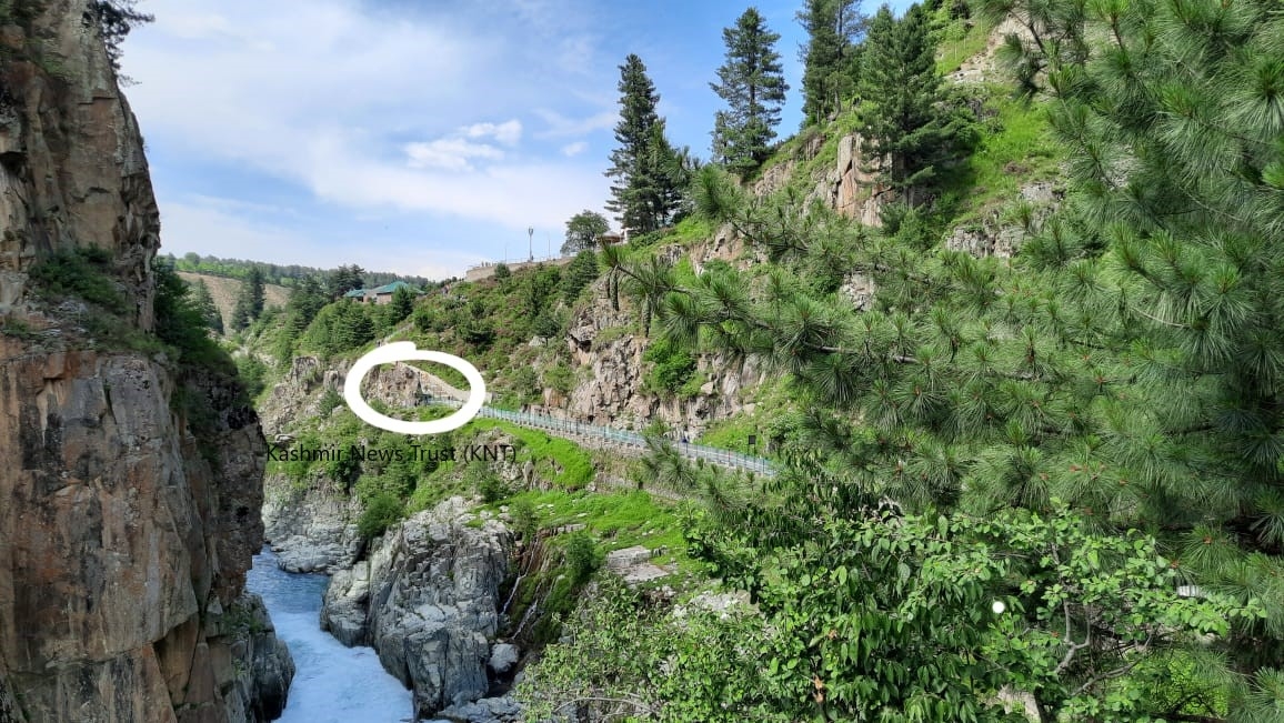 Woman, along infant attempts suicide near Aharbal waterfall