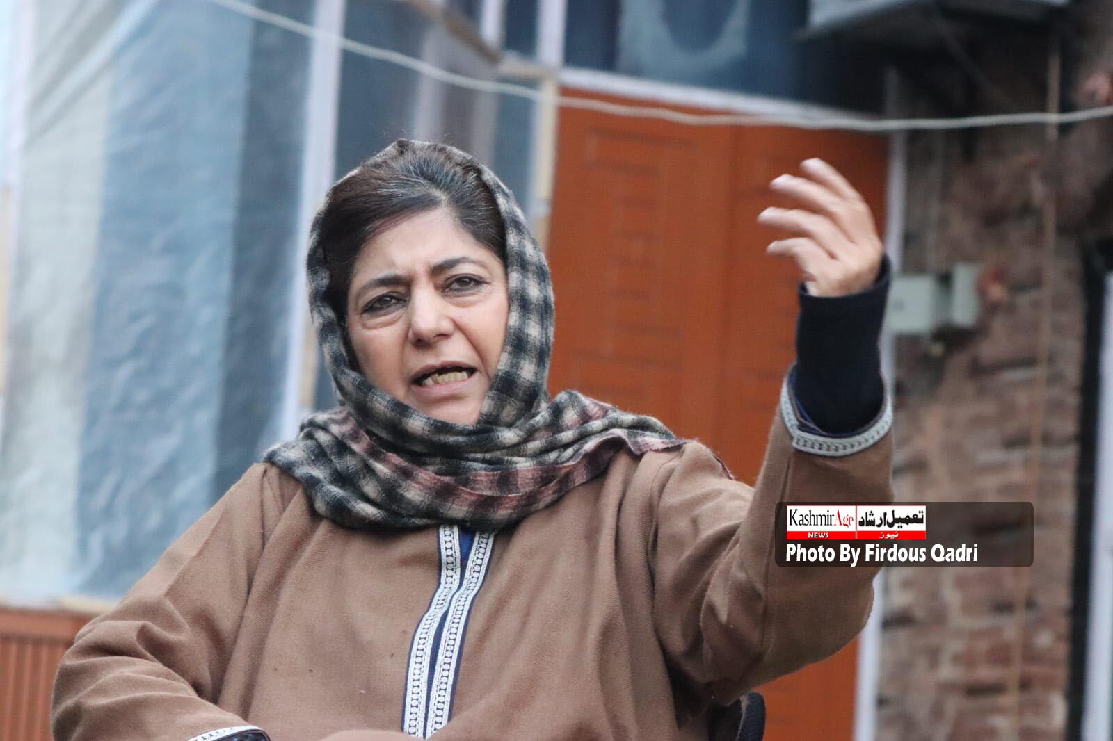 ‘Kashmiris are Considered Guilty Until Proven Innocent’ Says Mehbooba Mufti