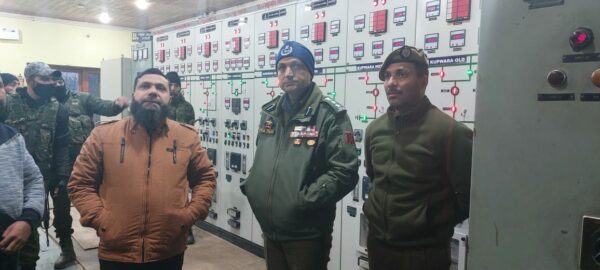 DC Kupwara inspects several grid, receiving stations in Kupwara