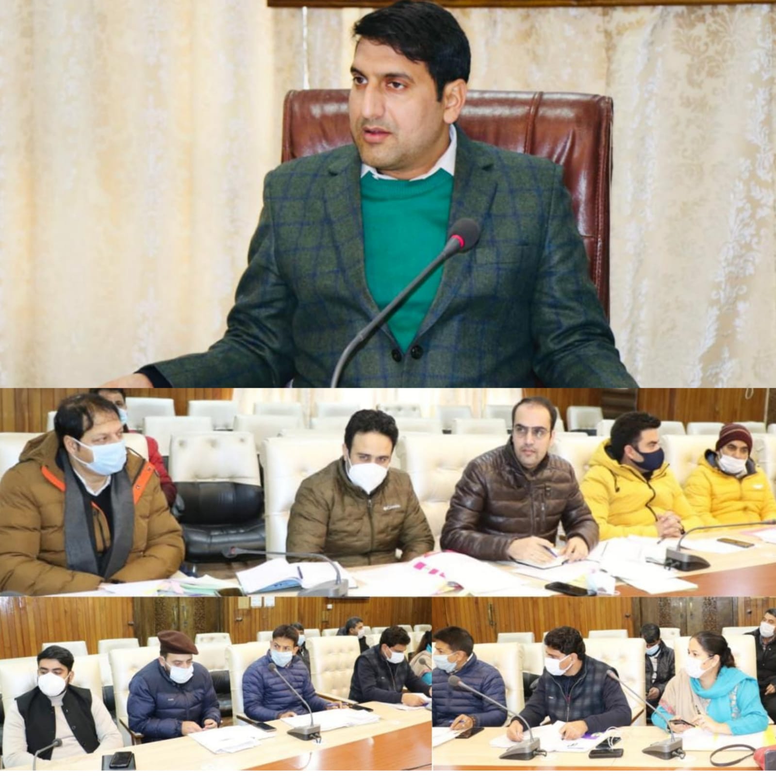 DC Srinagar chairs Revenue meeting