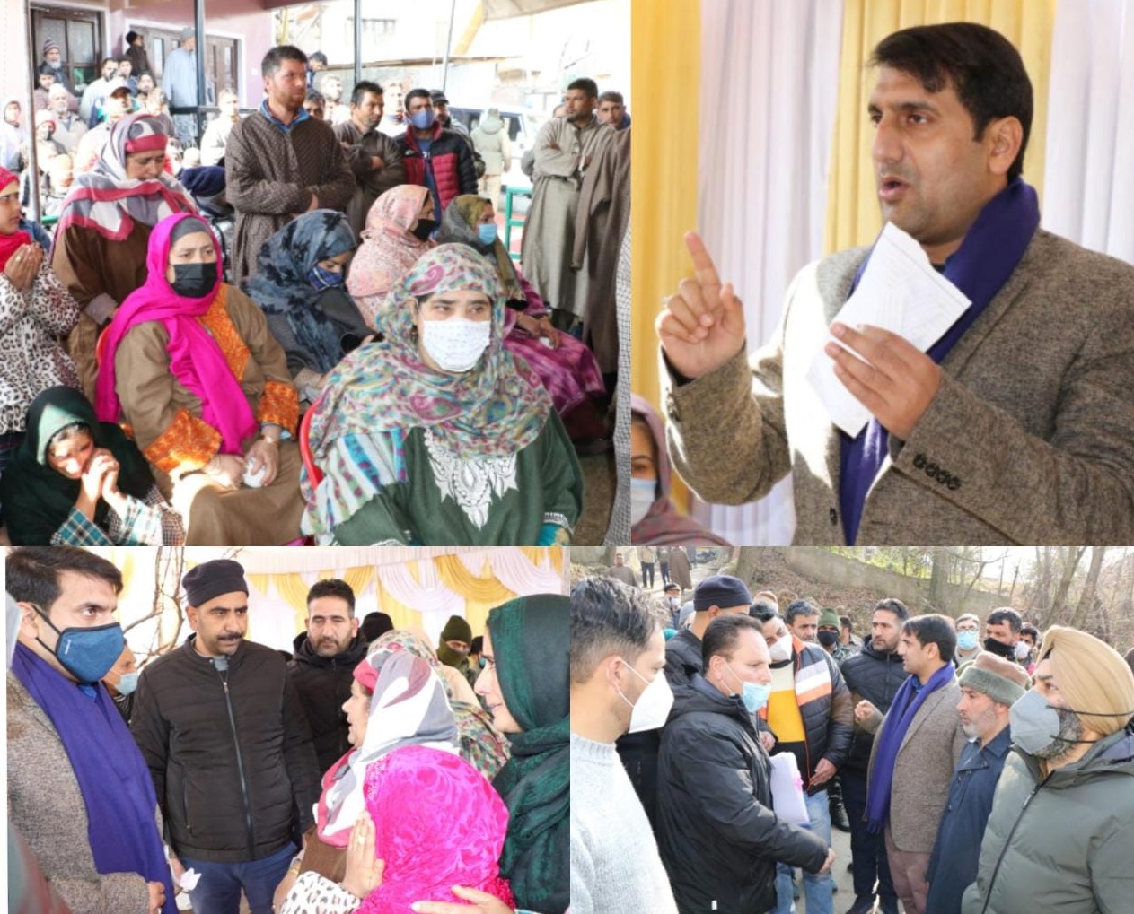 DC Srinagar holds Grievance Redressal Camp at Syedpora, Harwan