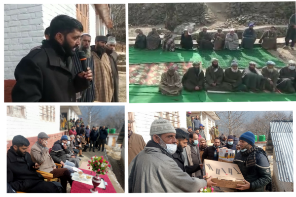 Two day tour to Pahalgam block by Chairman DDC concludes