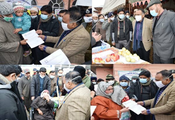 Good Governance Week: Div Com participates in Mega awareness/ grievance redressal camp at Tral