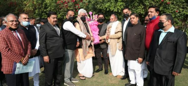 Lt Governor interacts with Shri Amarnath Shrine Yatra Langar & Bhandara Associations
