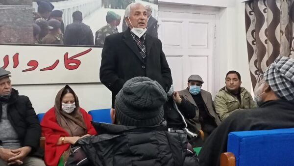 PDP Organised an impressive meeting at party headquarters under the chair of party senior vice president Abdul Rehman Veeri.