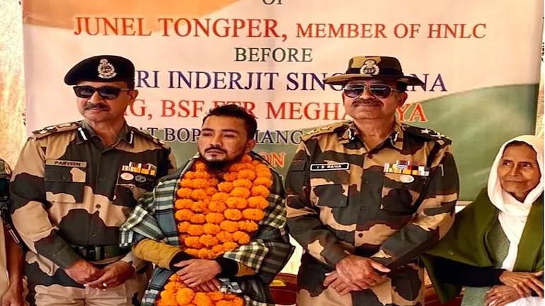 Militant Surrenders Before BSF In Meghalya