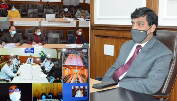 Chief Secretary reviews COVID situation in J&K