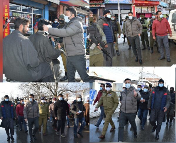 DC inspects CAB implementation at several locations in Kulgam Town
