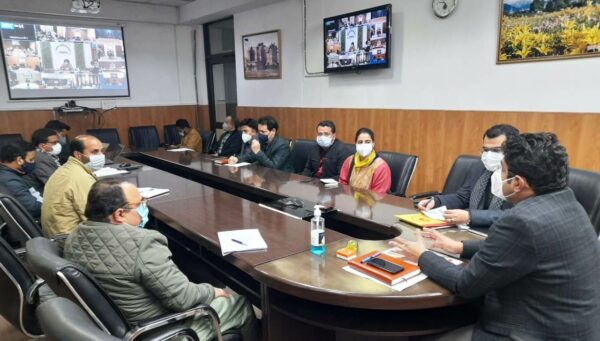 Div Com Jammu reviews status of registration under Ayushman Bharat & JK-SEHAT universal health insurance schemes