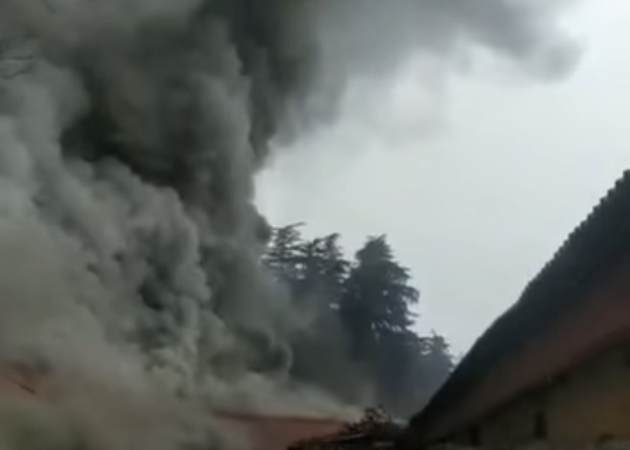 Fire Breaks Out in Hotel Oberai Grand Lalit in Srinagar