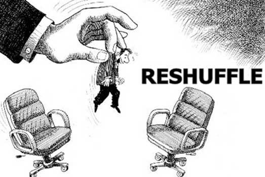 Govt Orders Minor Reshuffle In Admin, 33 Officers Transferred