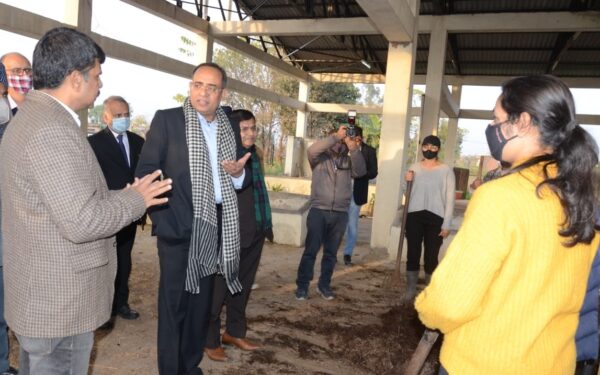Rohit Kansal visits SKUAST-J; Advocates Mushroom Cultivation as key enterprise for Youth