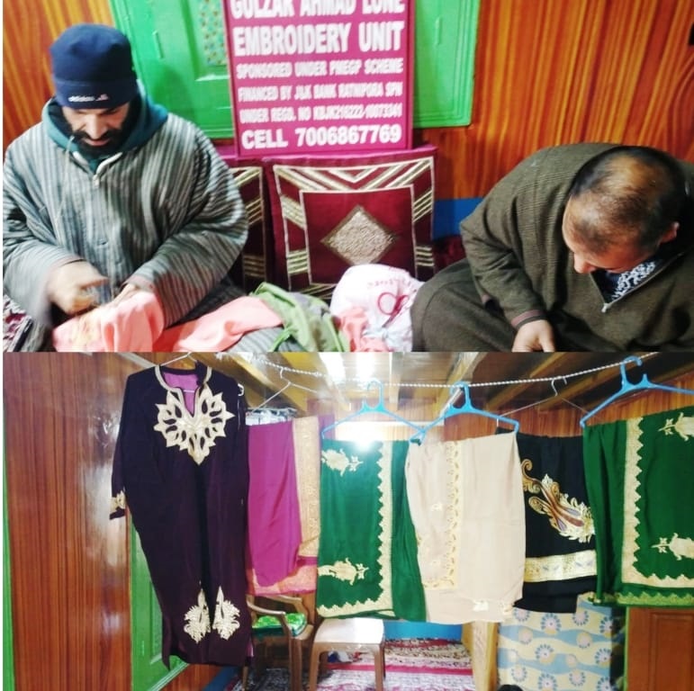 KVIB transformed life of Gulzar Lone of Khasipore Shopian, extended financial Support