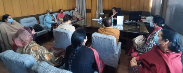 VC JK KVIB holds meeting with female employees