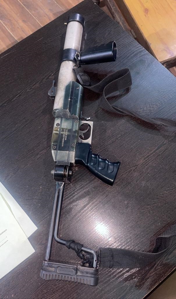 ’Gas Gun’ Found, Seized in Budgam