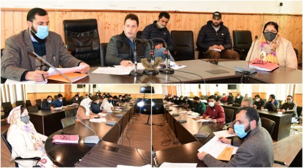 ADDC Ganderbal reviews progress of works under RDD