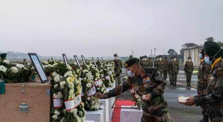 Army pays last respects to 7 killed in avalanche