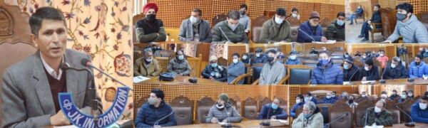 DC Shopian convenes meeting regarding Pesticides