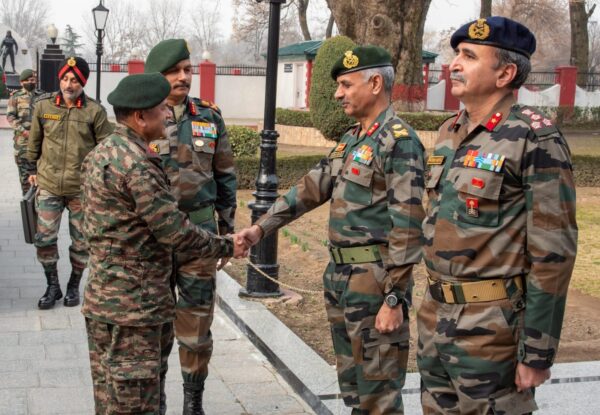 Lt. General Upendra Dwivedi, Northern Army Commander, To Conclude His Maiden Kashmir Visit Today