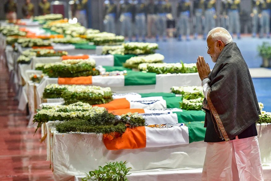 Led by PM nation pays tribute to Pulwama martyrs