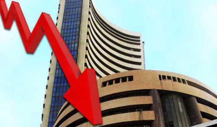 Sensex down over 300 pts