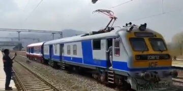 Mission electrification: Successful trial run of electric train from Budgam to Baramulla conducted