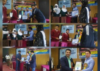 Gloss Foundation organised School Quiz Competition at Ganderbal