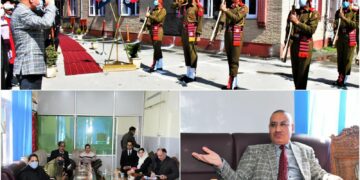 Justice Javed Iqbal Wani takes stock of infrastructure for district judiciary in Ganderbal