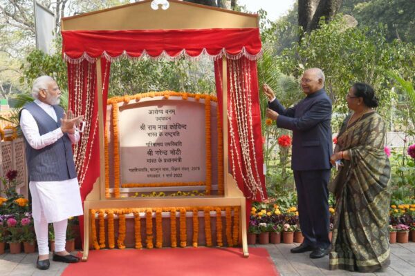 Prez inaugurates ‘Arogya Vanam’