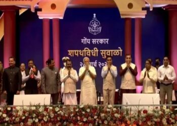 Pramod Sawant becomes Goa CM for 2nd term