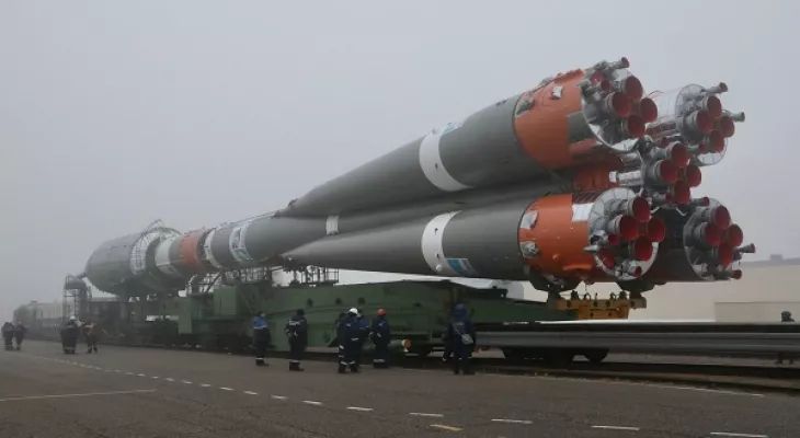 Russian rocket with UK’s satellites ready for rollout to launchpad