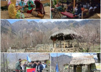 Toursim Dept Organized Ethneco Spring Festival at Sagg Eco Village, Ganderbal