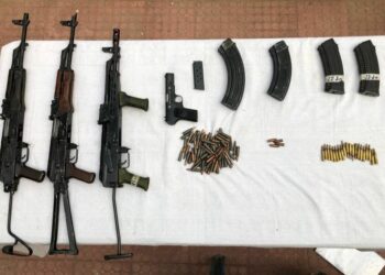 Arms, ammo recovered along LoC in Poonch